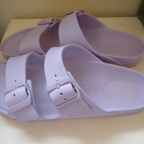Birkenstock Arizona Essentials EVA Slide Sandal / Violet / EU Size 40 US 9 - Picture 7 of 13